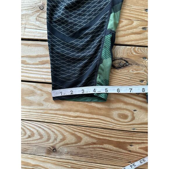 Nike Pro Compression Leggings Size Large Men’s Green - Picture 7 of 9